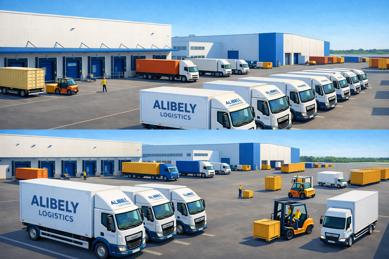 Cargo container transport